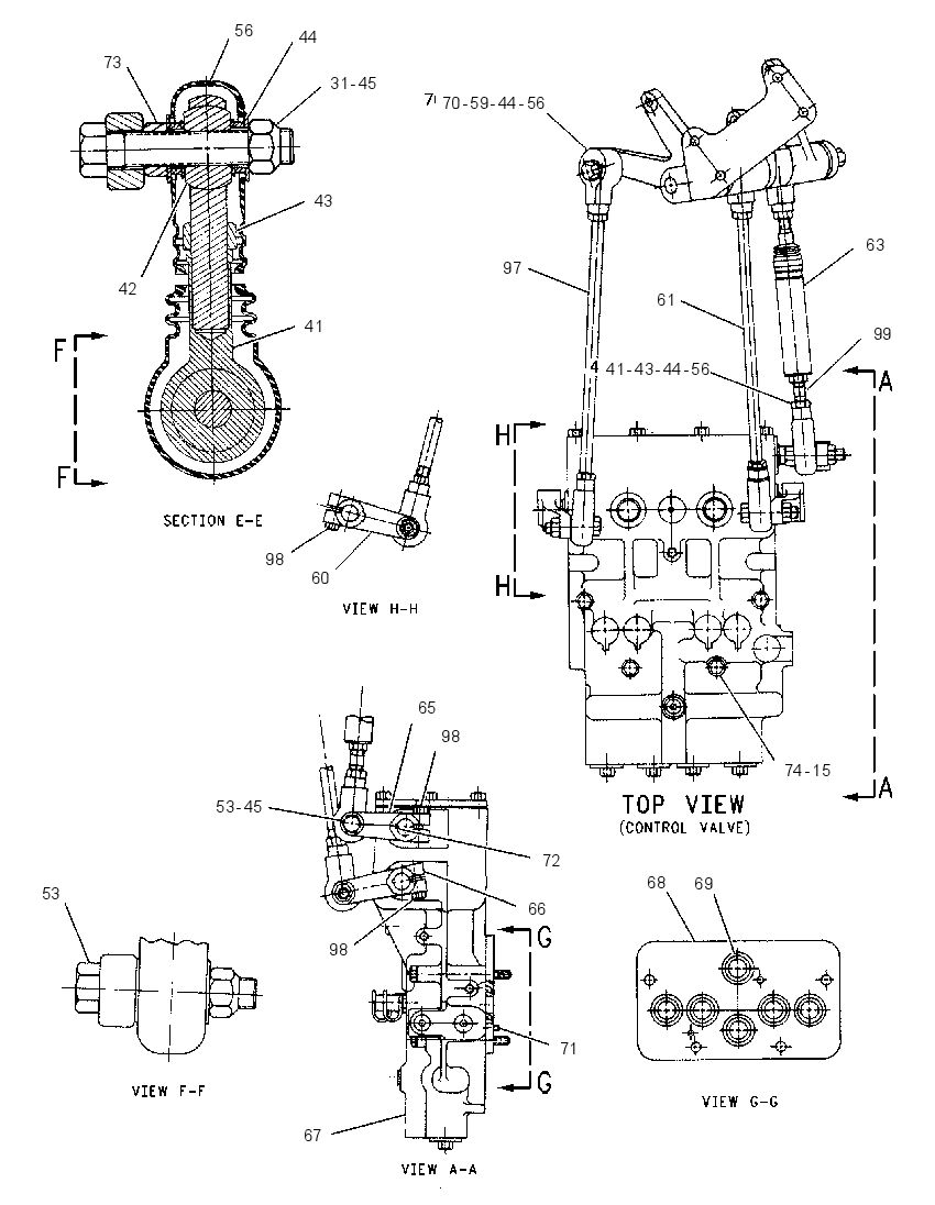 CONTROL GP-STEER CLUTCH & BRK 1639281 CAT