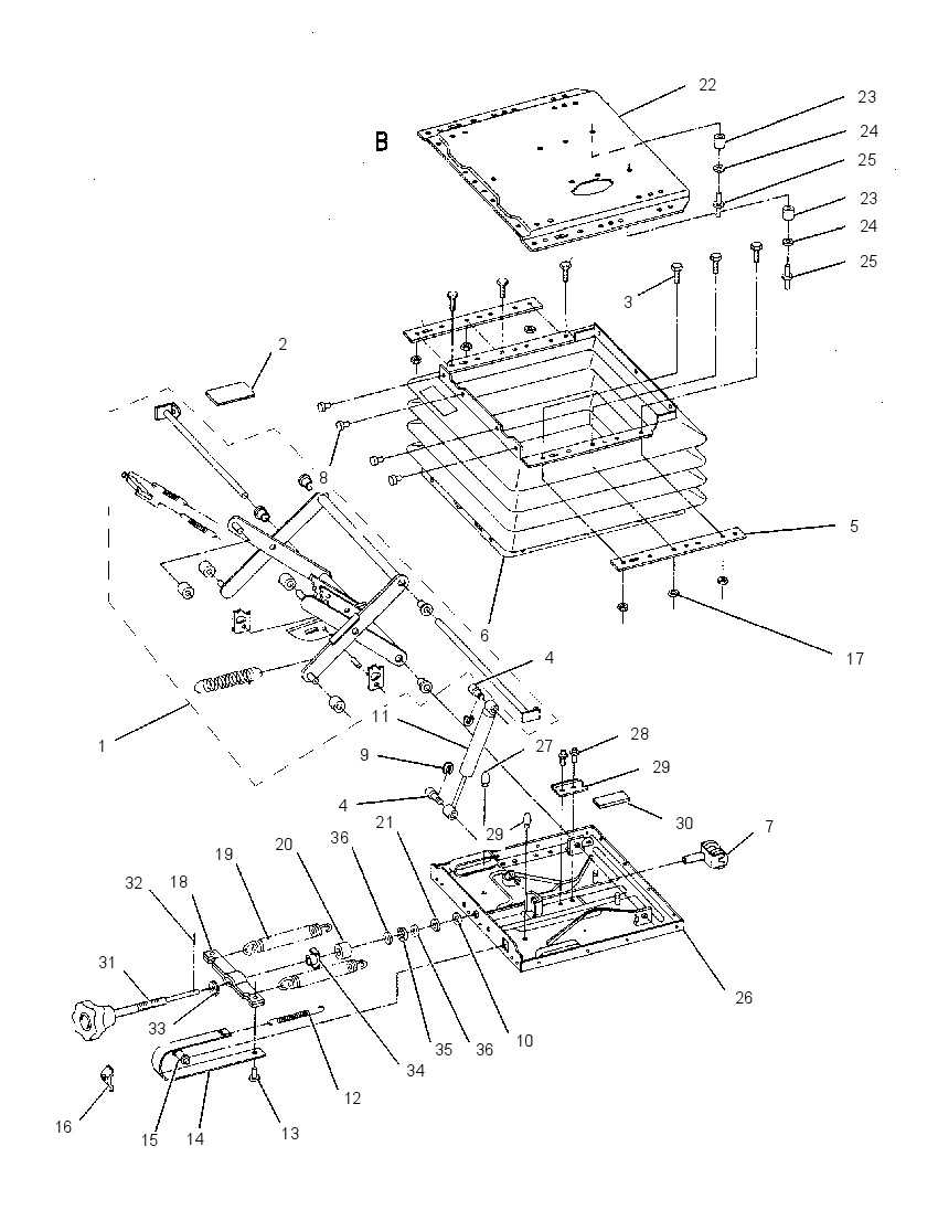 SUSPENSION GP 4E3342 CAT