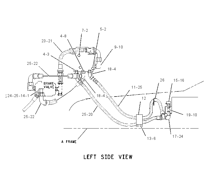 LINES GP-TRACTION CONTROL 1411903 CAT