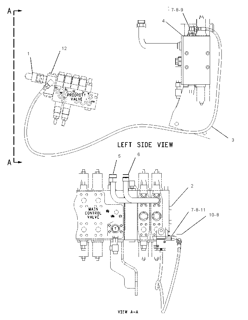 VALVE & LINES GP-PRIORITY 1561894 CAT