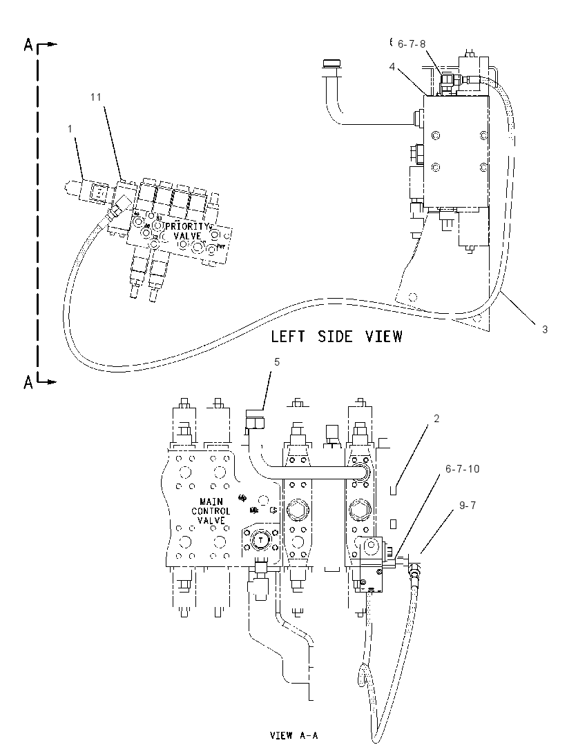 VALVE & LINES GP-PRIORITY 1561895 CAT
