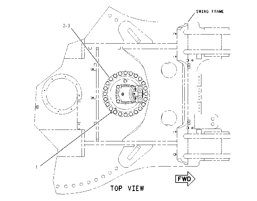 FASTENER GP-SWING DRIVE 1629556 CAT