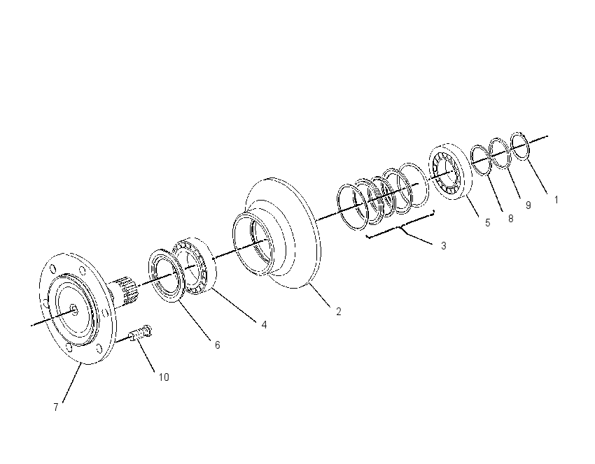 BEARING GP-SELF-ALIGNING 1846420 CAT