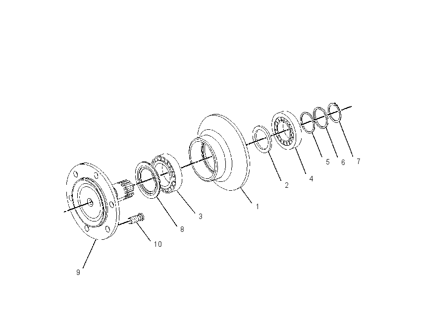 BEARING GP-SELF-ALIGNING 1846523 CAT