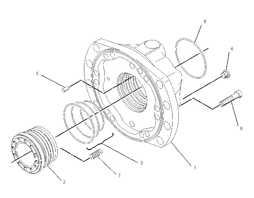 HOUSING GP-MOTOR 1846516 CAT