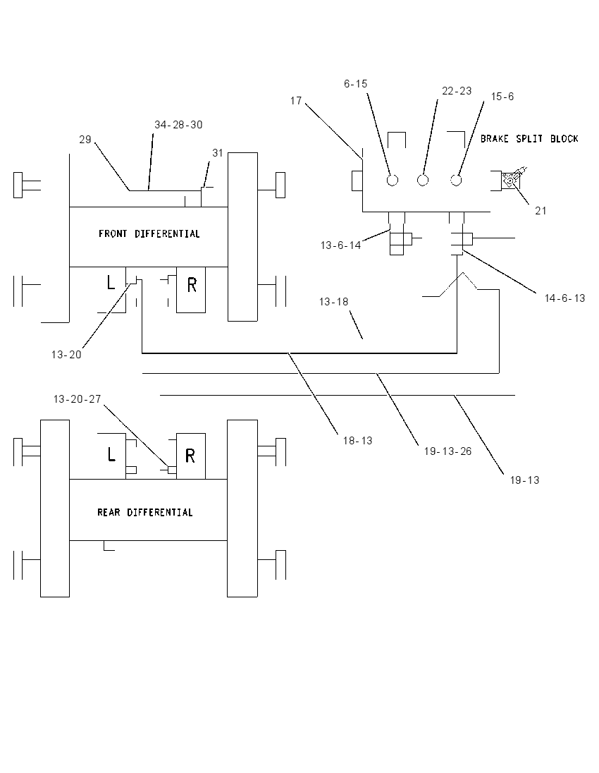 LINES GP-DIFF LOCK & PARK BK 1688102 CAT