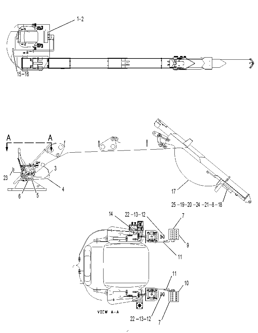 CONTROL AR-DASA ELECTRONIC 1528025 CAT