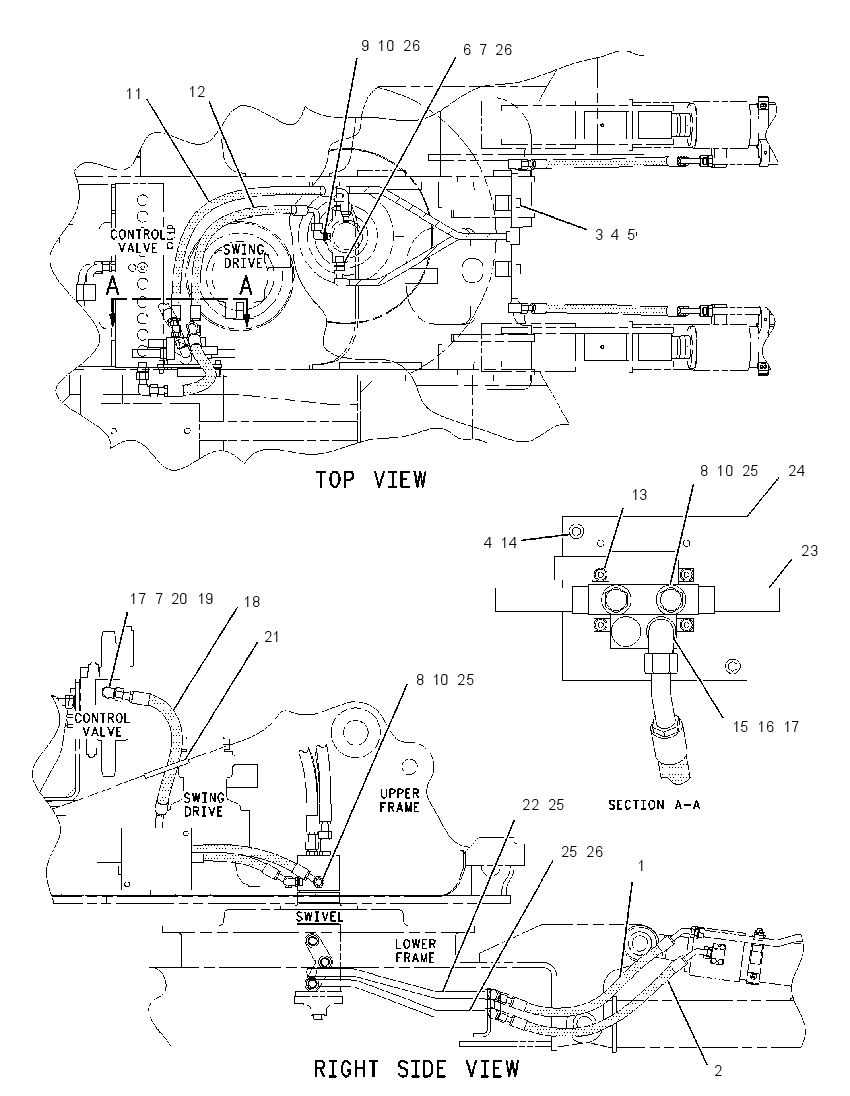 LINES GP-BLADE CYLINDER 1459844 CAT