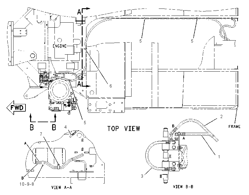 LINES GP-LIFTING 1904990 CAT