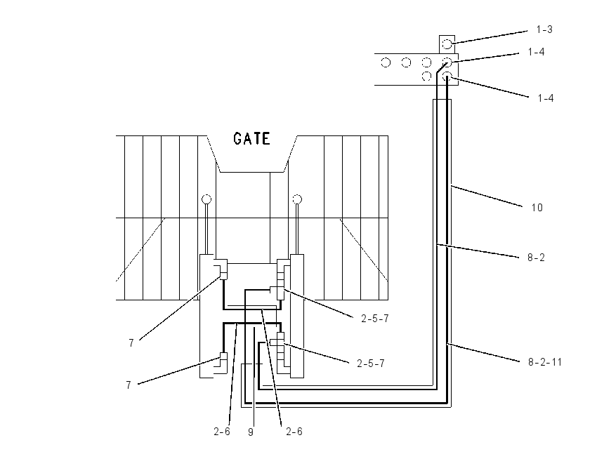 LINES GP-GATE 1656904 CAT