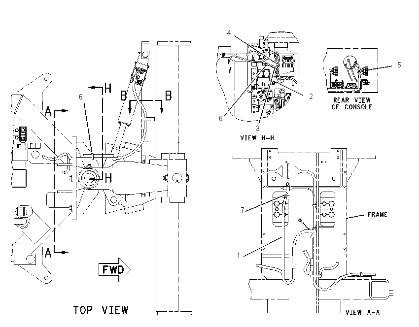 WIRING GP-OFFSET 1263431 CAT
