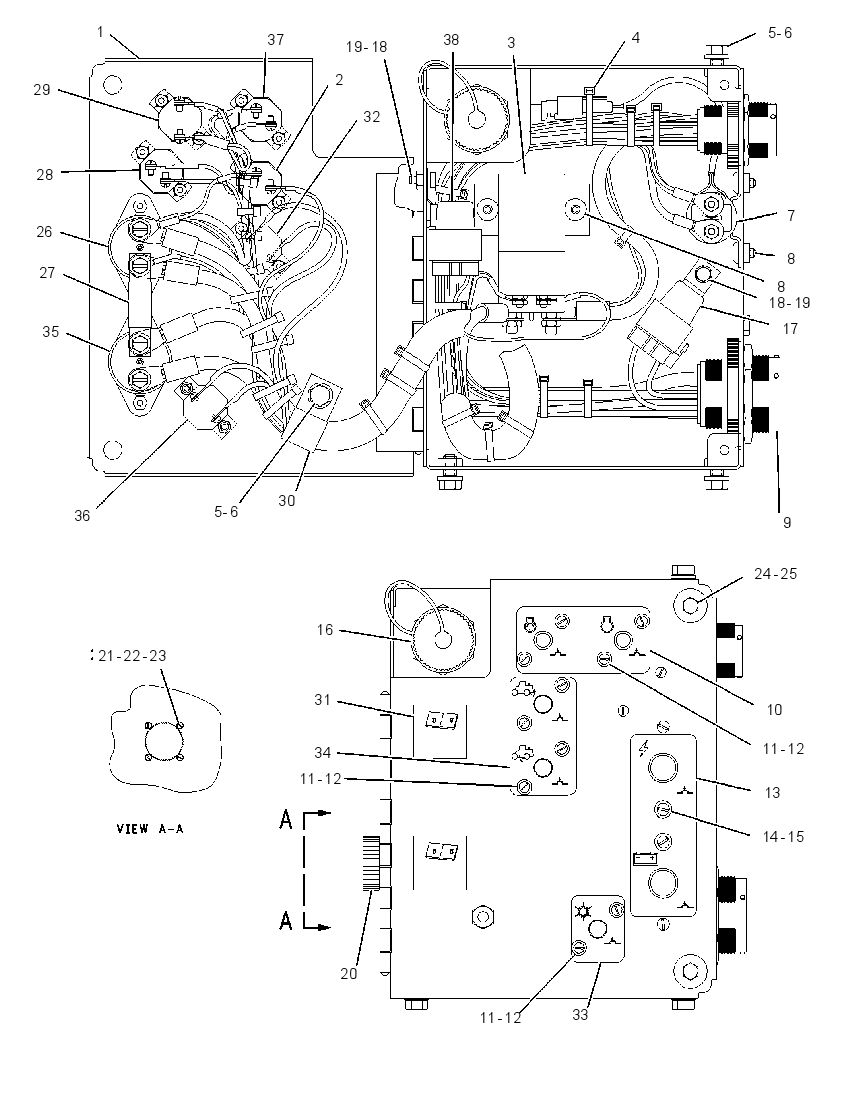 WIRING GP-RELAY PANEL 1356372 CAT