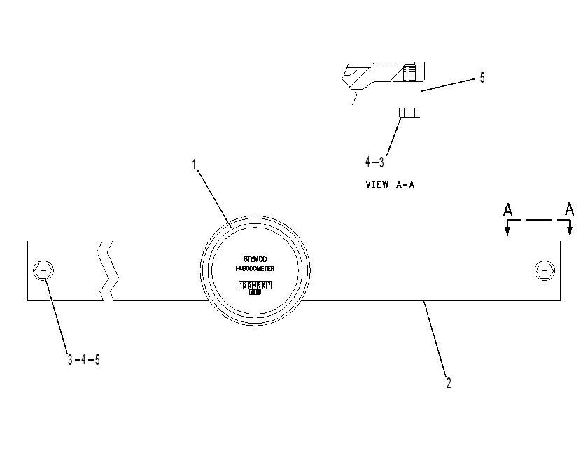 ODOMETER GP 1432251 CAT