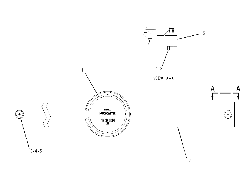 ODOMETER GP-HUB 1883649 CAT