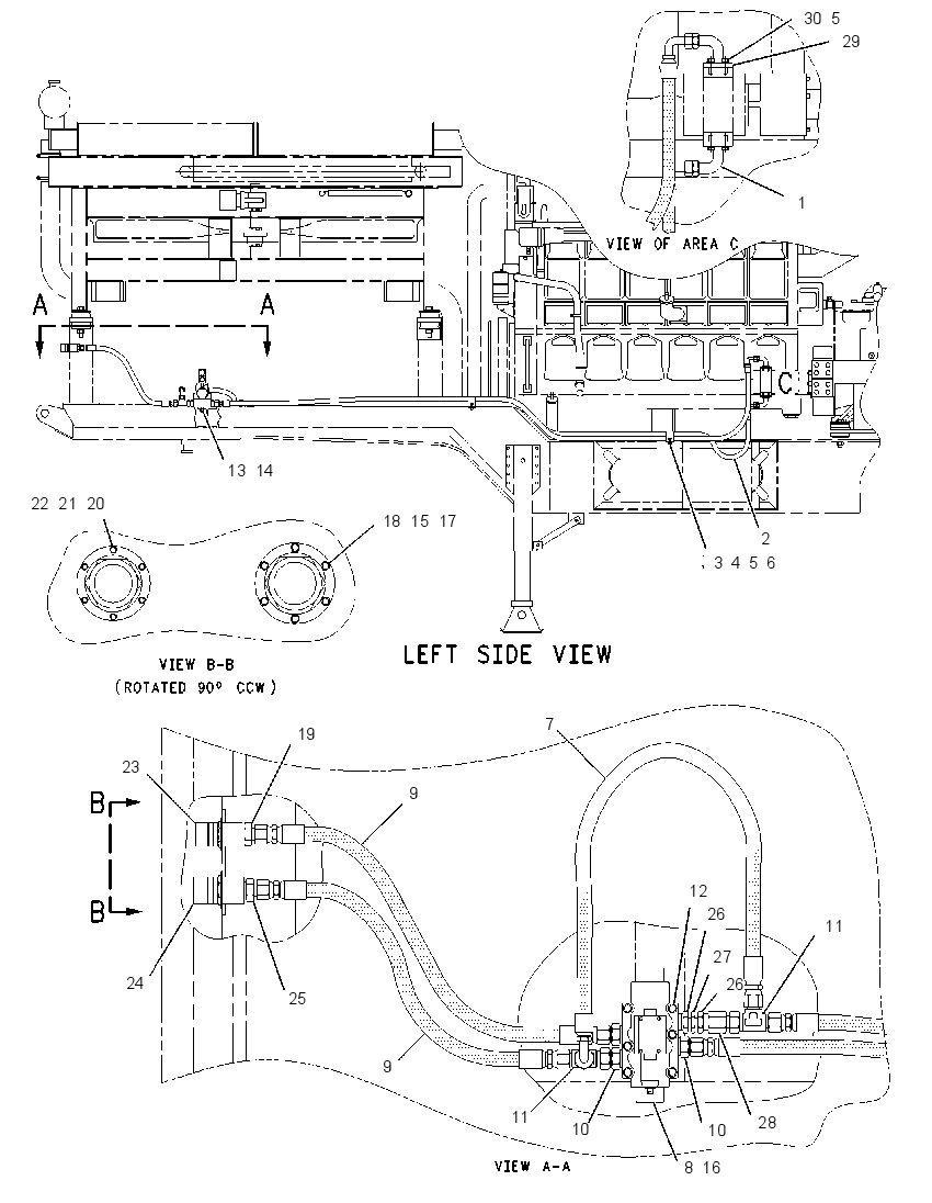 LINES GP-STARTING MOTOR 1525970 CAT