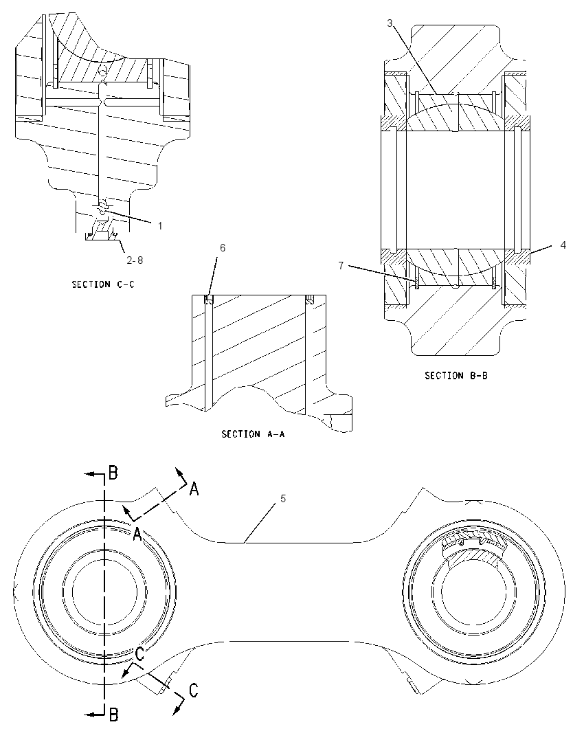 LINK GP-LOWER 1841517 CAT