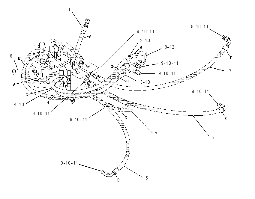 LINES GP-BOGIE LIFT 1656899 CAT