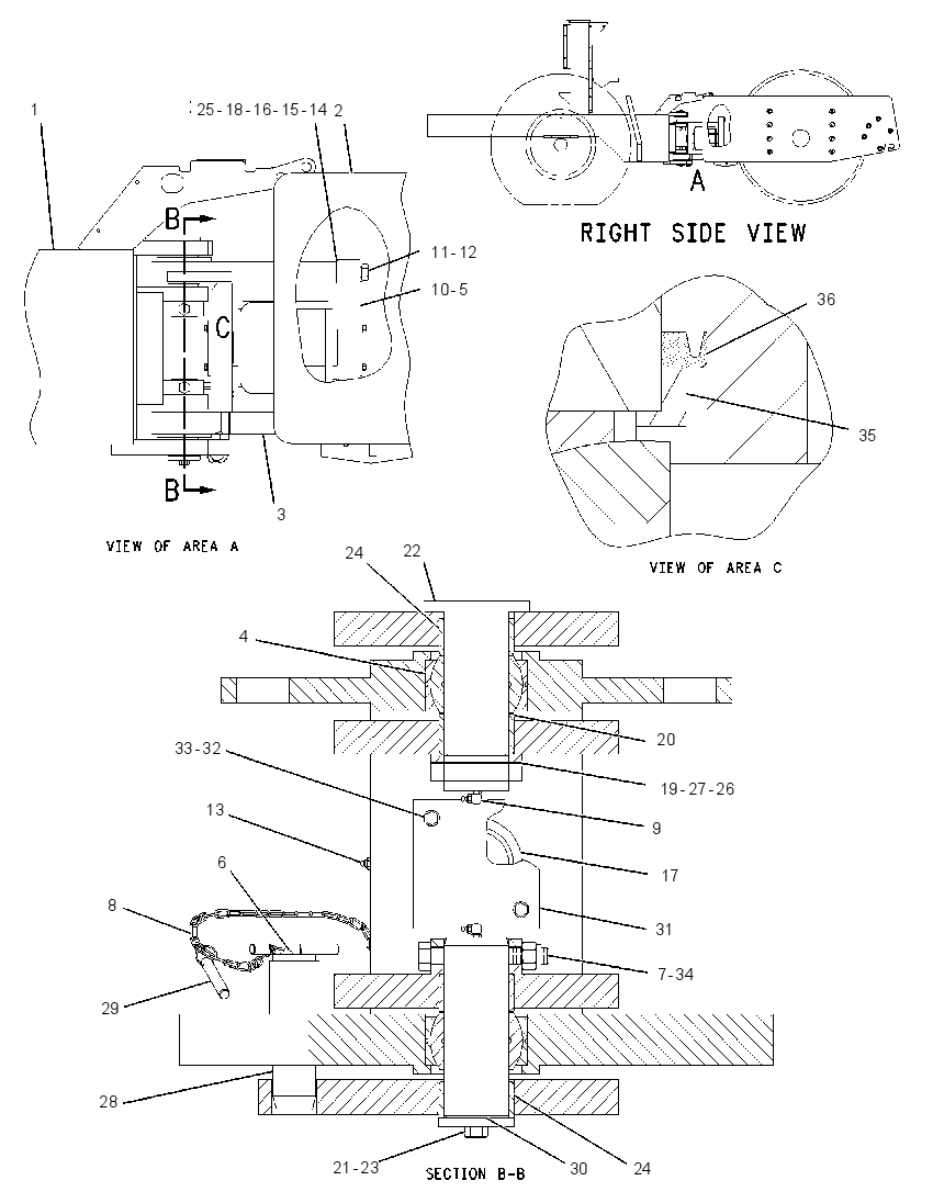 FRAME GP-MAIN 1426938 CAT