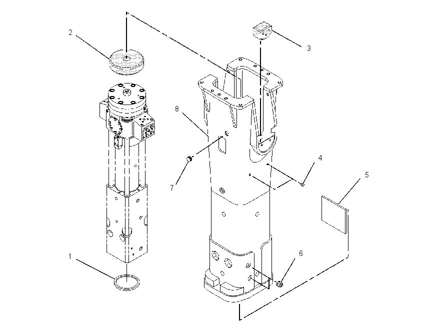 HOUSING GP-HAMMER 1849841 CAT