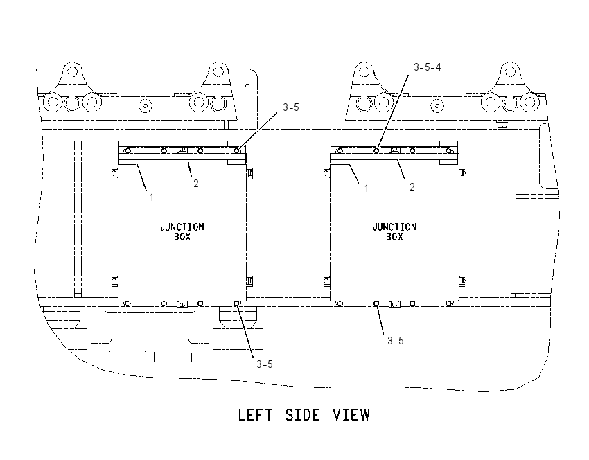 MOUNTING GP-JUNCTION BOX 1683601 CAT