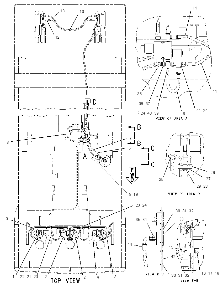 LINES GP-LIFTING 1165104 CAT