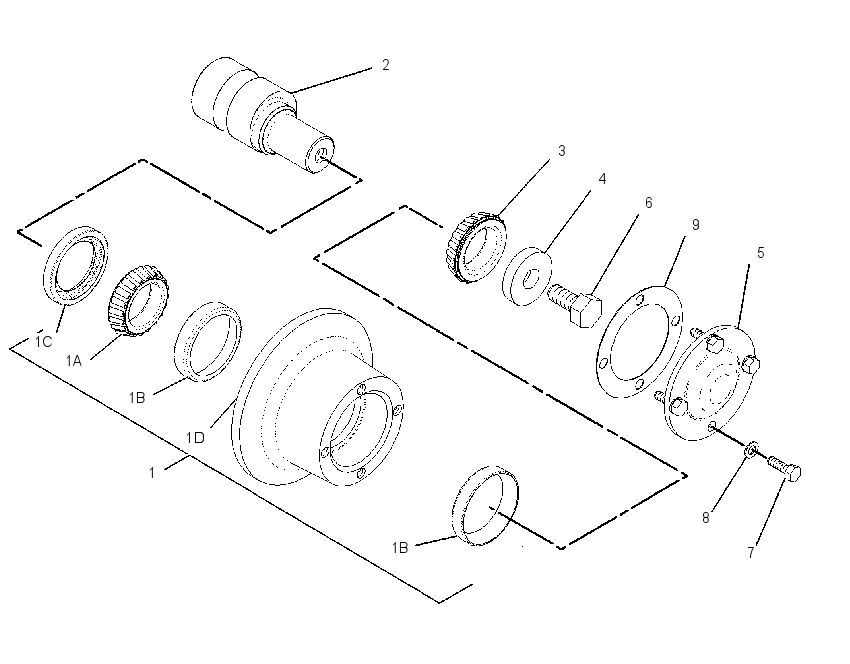 ROLLER GP-EJECTOR GUIDE 1447289 CAT