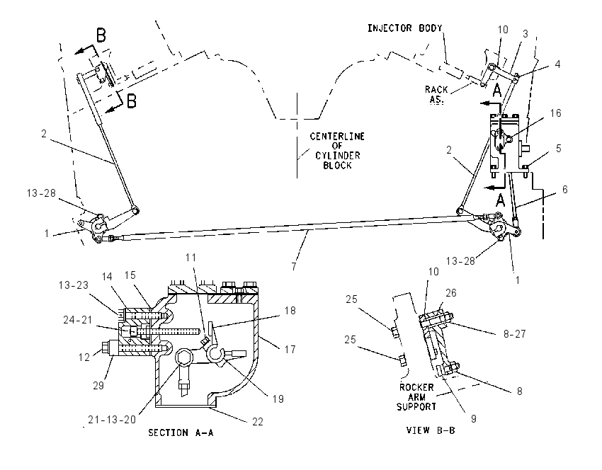 CONTROL GP-FUEL INJECTION 4P7031 CAT