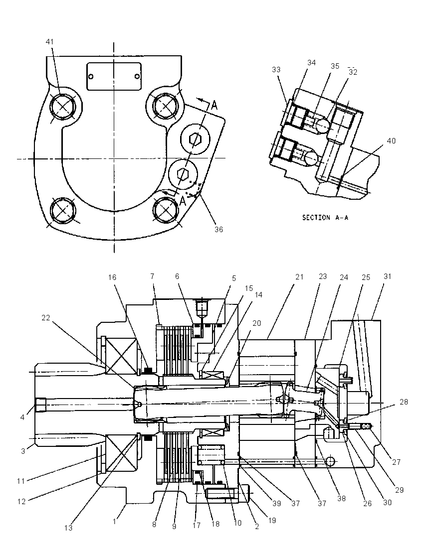 Героторный мотор 1914730 CAT