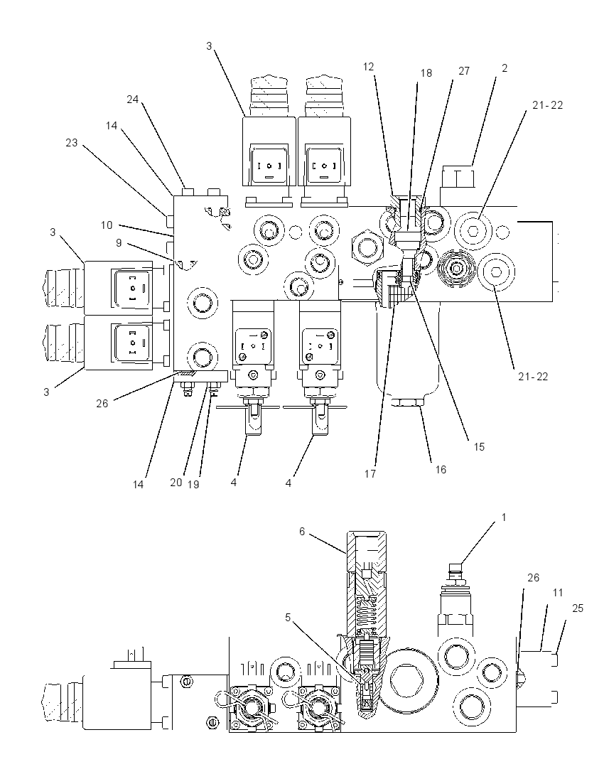 VALVE GP-PILOT MANIFOLD 1454214 CAT