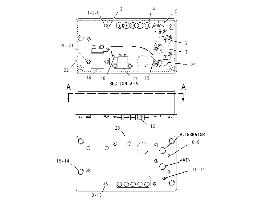 WIRING GP-RELAY PANEL 1063224 CAT