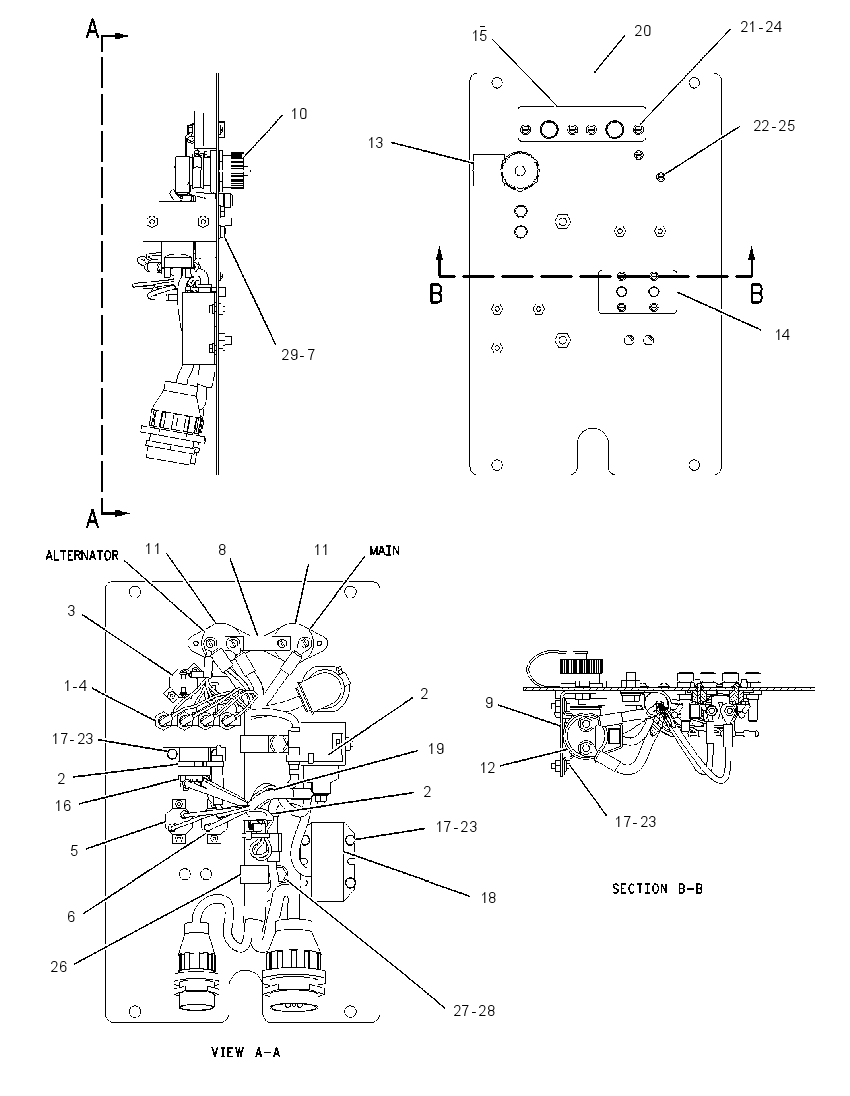 RELAY PANEL WIRING GROUP 1506644 CAT