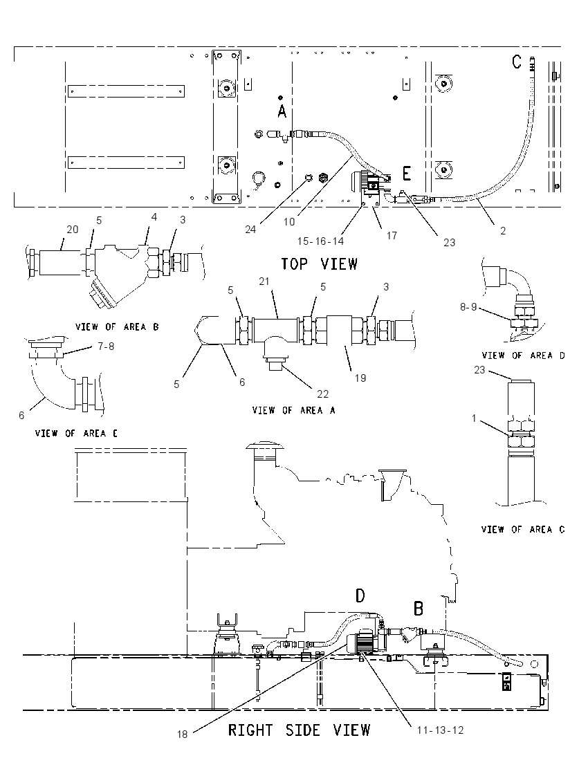Насос топливоподкачивающий 1719962 CAT
