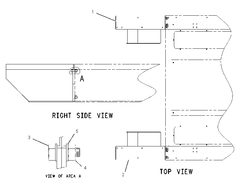 EXTENSION GP-FUEL TANK 1883854 CAT