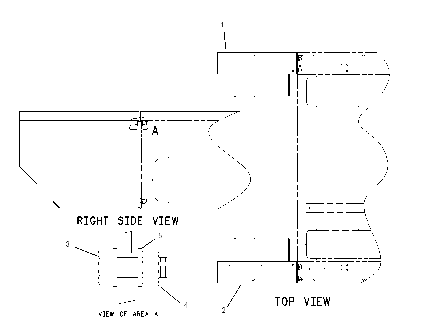 EXTENSION GP-FUEL TANK 1883855 CAT