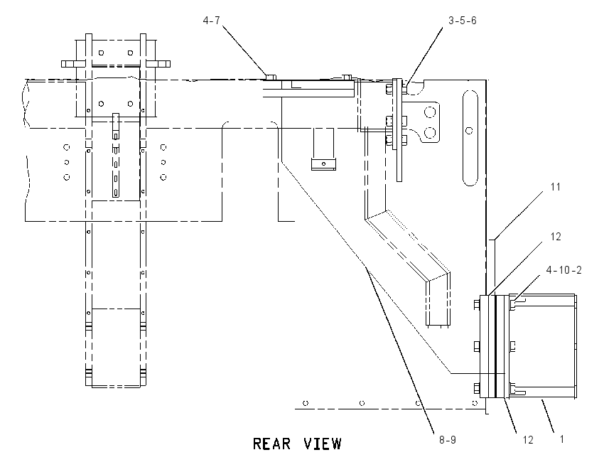 EXTENSION GP-MAIN FRAME 1863637 CAT