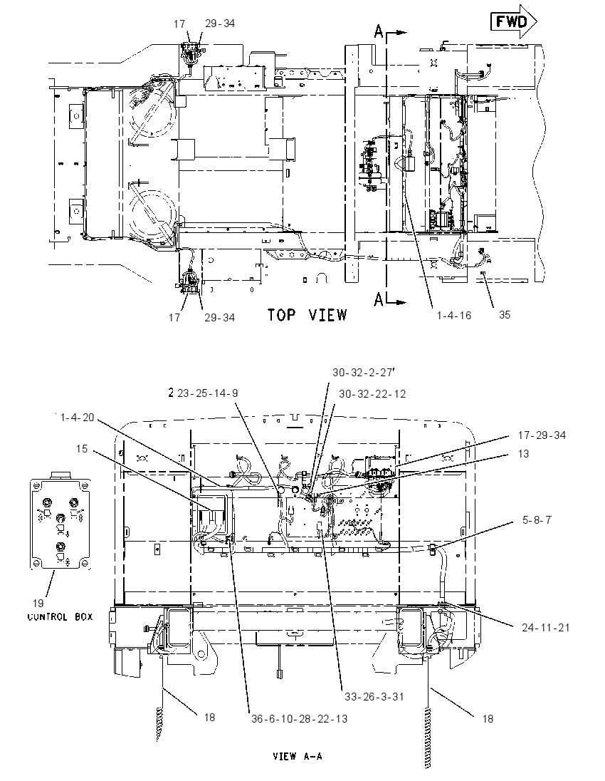 WIRING GP-GRADE & SLOPE 1353825 CAT