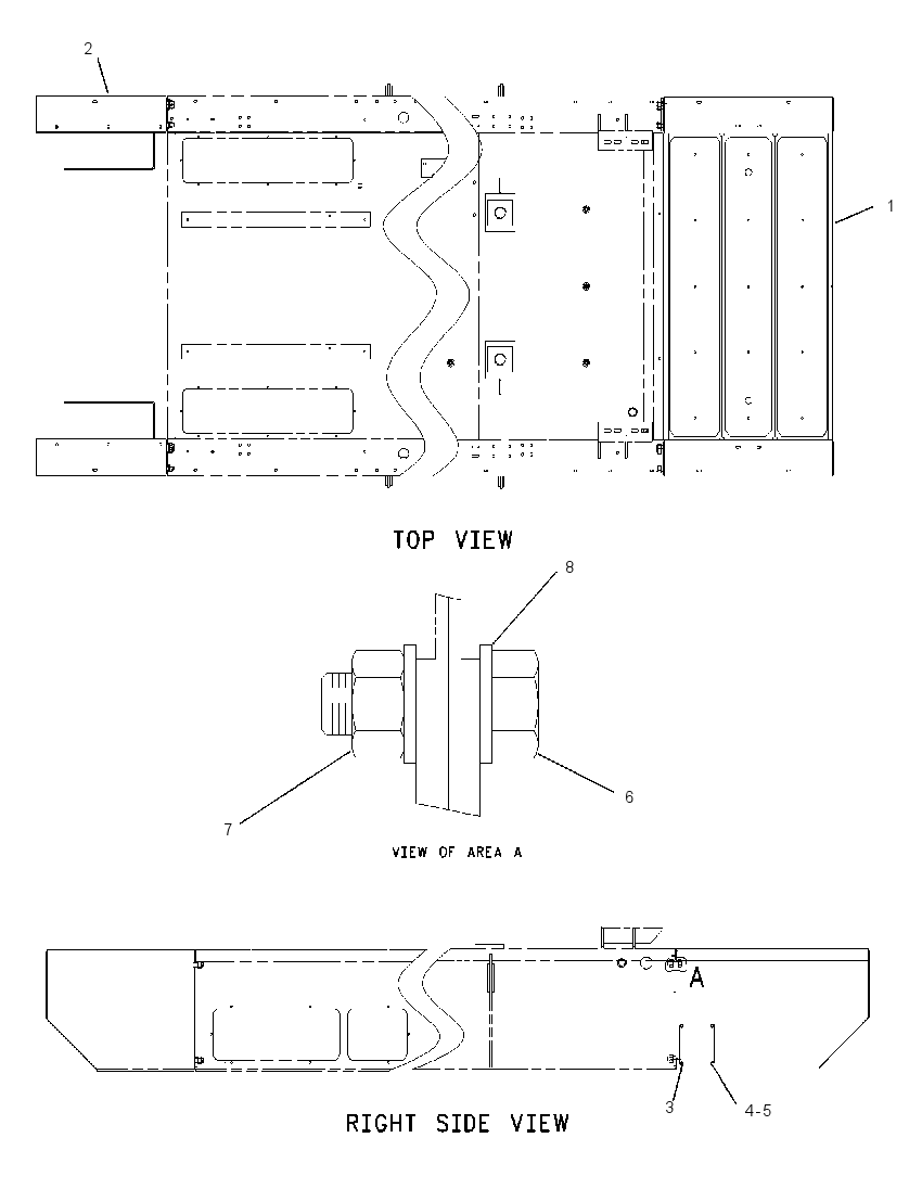 EXTENSION GP-FUEL TANK 1883858 CAT