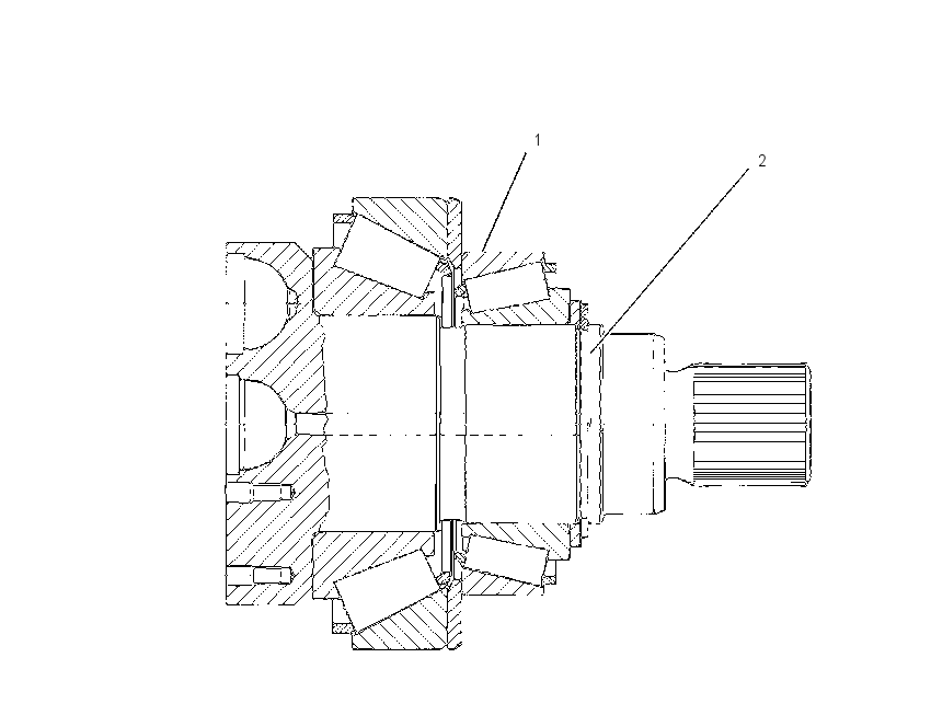 SHAFT GP-HYDRAULIC MOTOR 1910886 CAT