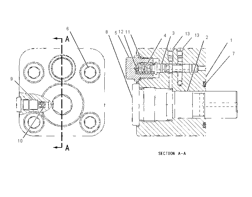 VALVE GP-MOTOR CONTROL 1908654 CAT