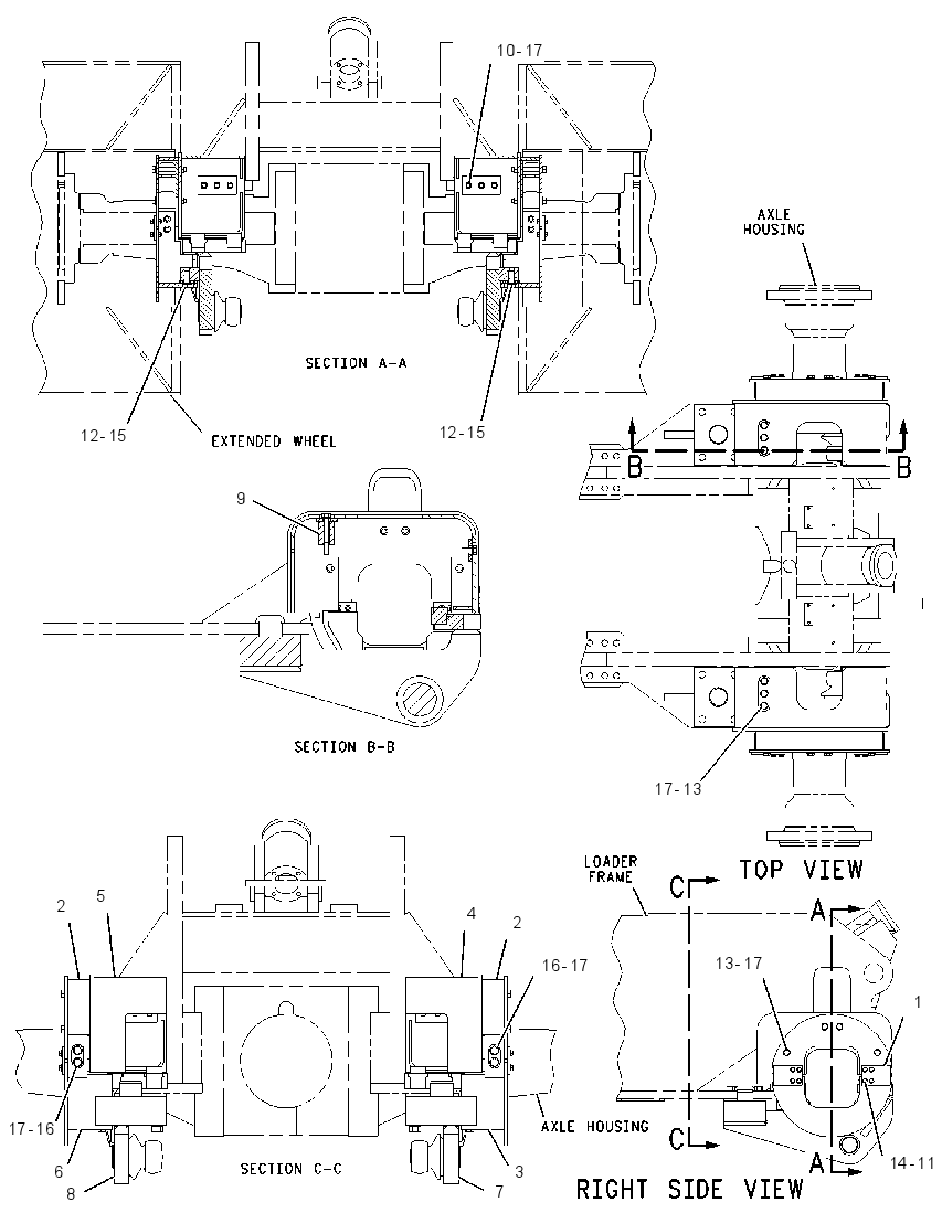 GUARD GP-AXLE 1716864 CAT