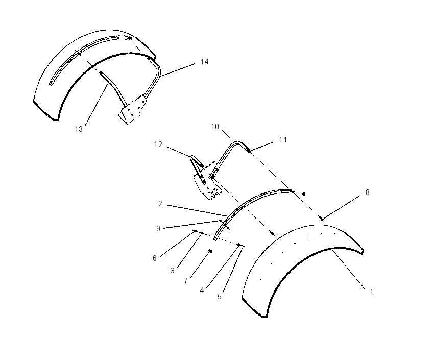 KIT-FENDER 1516880 CAT