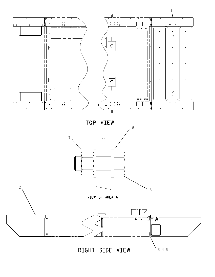 EXTENSION GP-FUEL TANK 1883857 CAT
