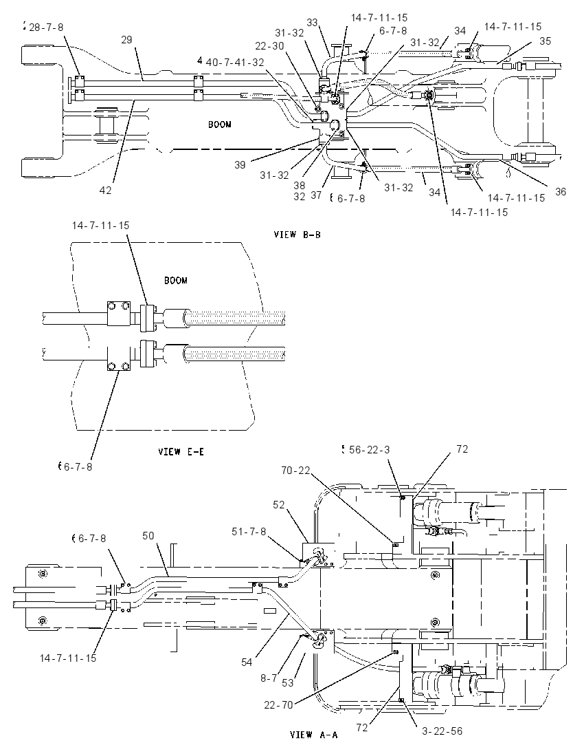 LINES GP-FRONT SHOVEL 1311792 CAT