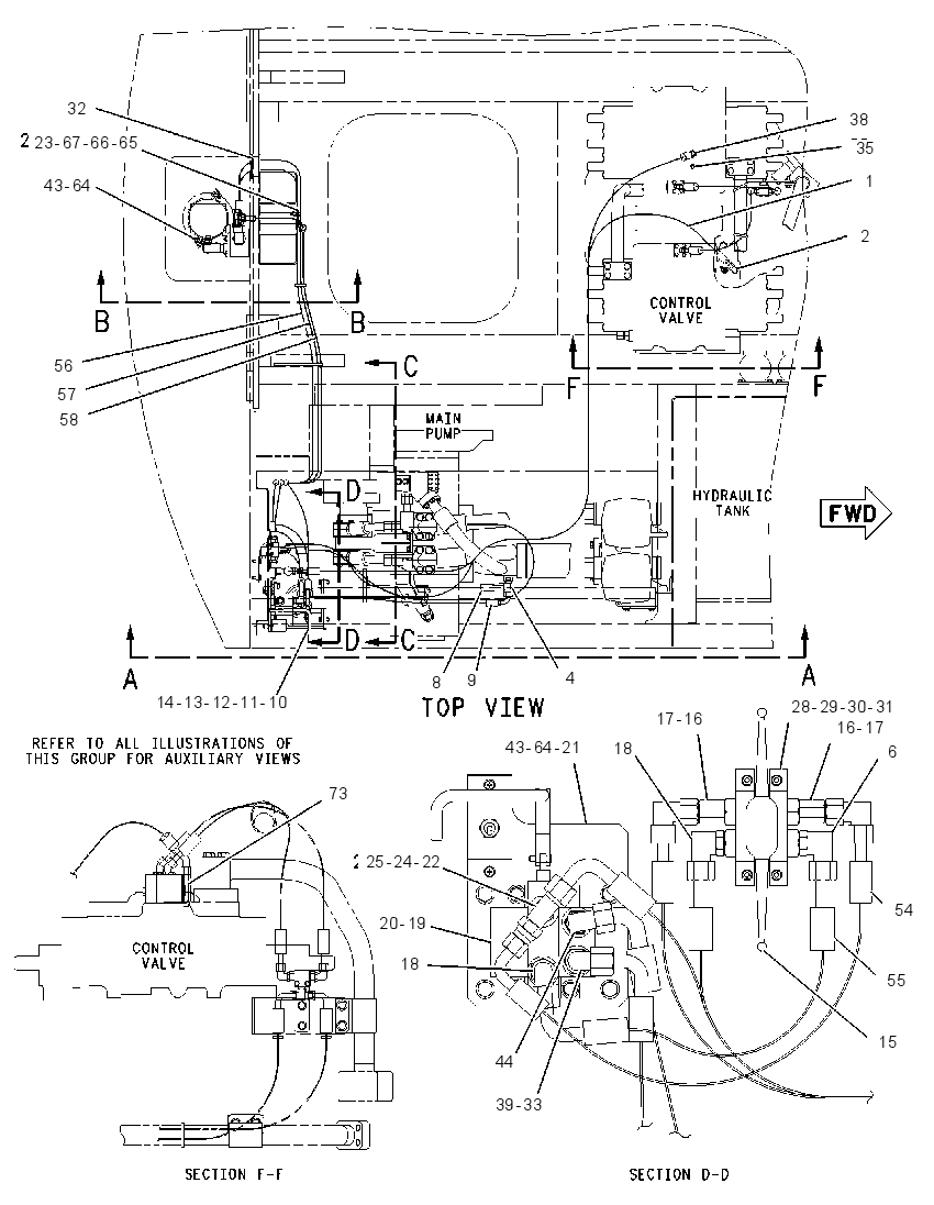 LINES GP-COUNTERWEIGHT 1385266 CAT