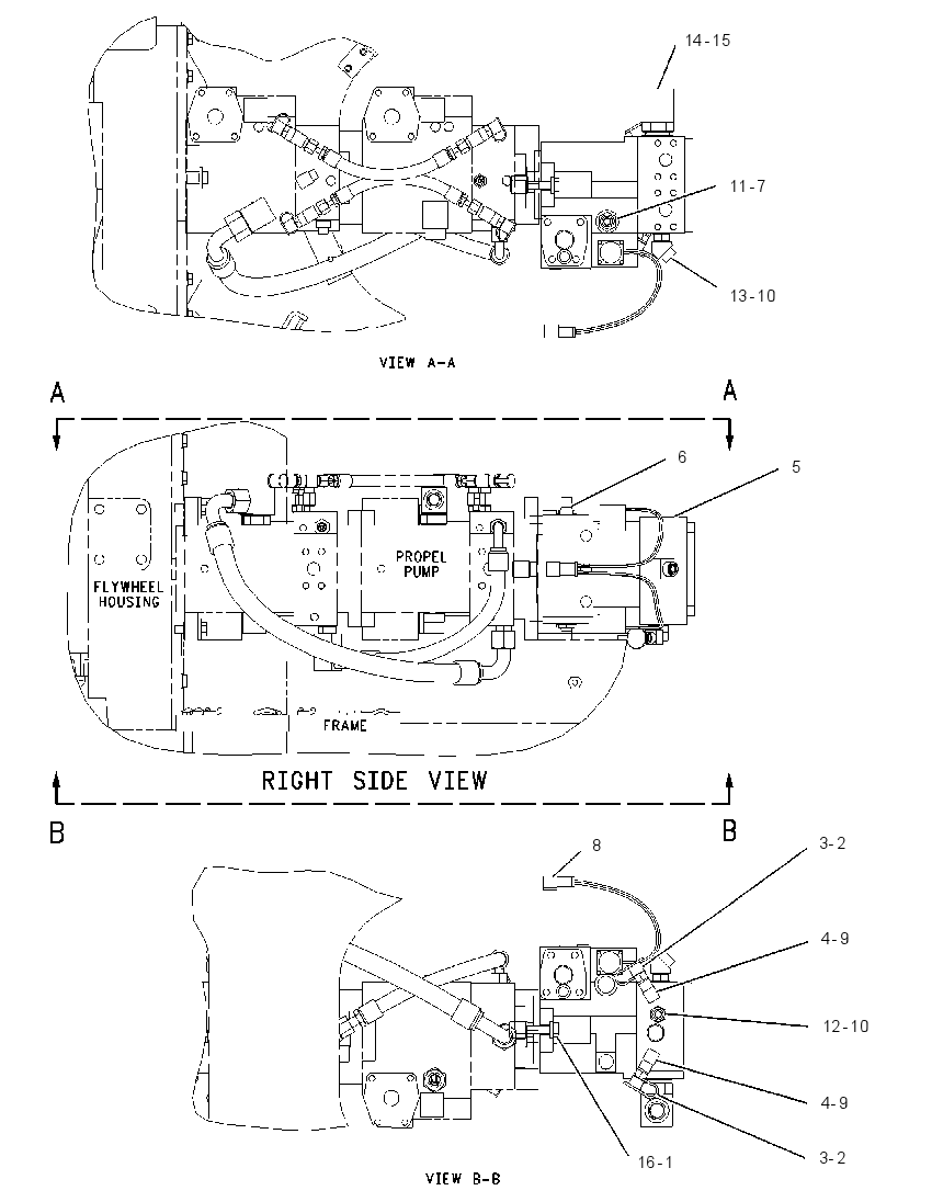PUMP & MTG GP-VIBRATORY 1485637 CAT