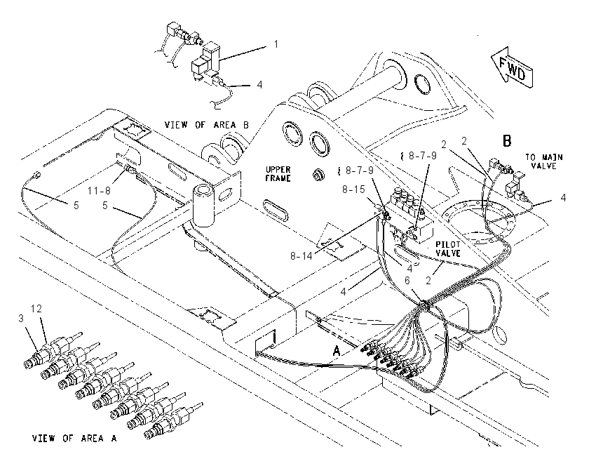 LINES GP-PRESSURE TEST 1284305 CAT