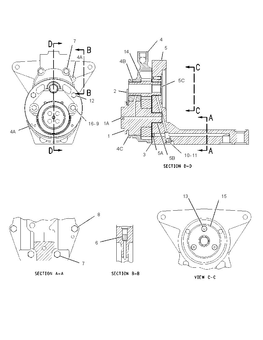 DRIVE GP-UNIT INJ HYD PUMP 1806644 CAT