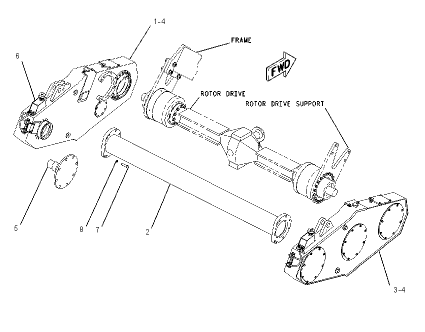 CASE GP-CHAIN DRIVE 1871423 CAT