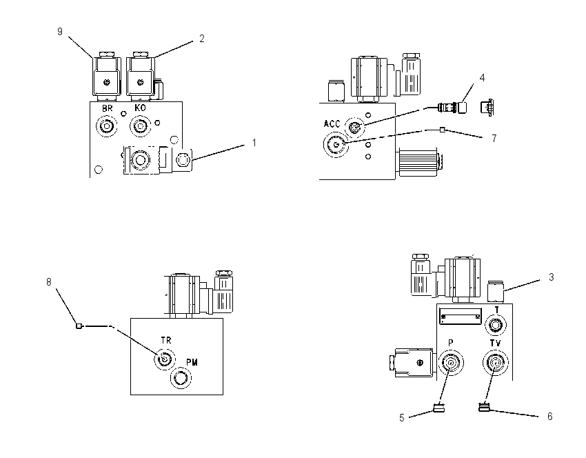 VALVE GP-GEARSHIFT CONTROL 1572409 CAT