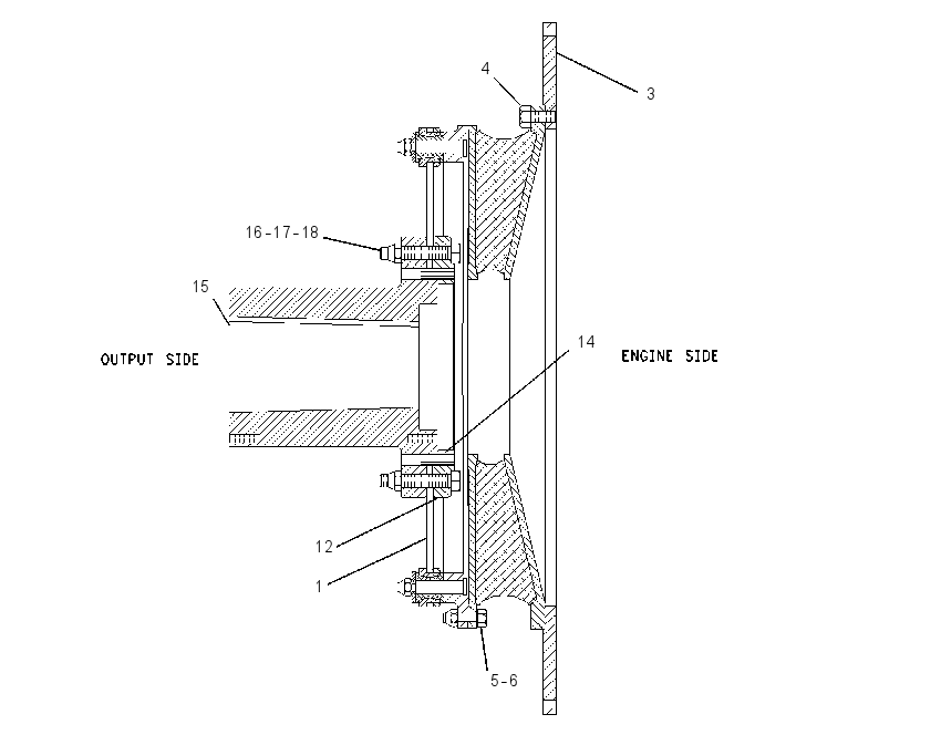 COUPLING GP-TORSIONAL 7C8053 CAT